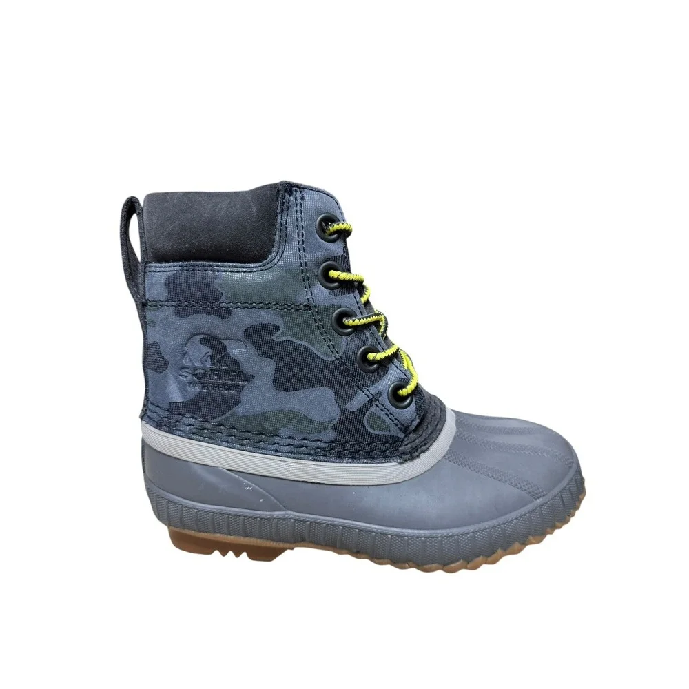 Sorel Insulated Waterproof Duck Snow Boots Size 1 Youth  No Box